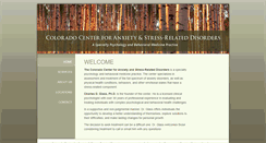Desktop Screenshot of coloradoanxietycenter.com